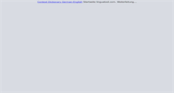 Desktop Screenshot of linguatools.com
